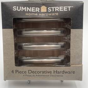 Rl060193 Sumner Street Hardware Home 4 Inch Cabinet Pulls Satin Nickel Finish Bath
