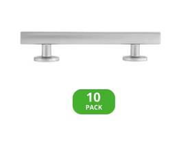 Rl070086vp Sumner Street Home Hardware 10-pack Flynn 3-1/2 Inch C/c Satin Nickel Bar Drawer Pull New