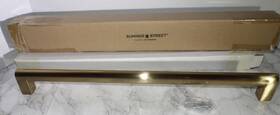Rl063408 Sumner Street Hardware Vail 16 Inch Appliance Pull Handle Satin Brass