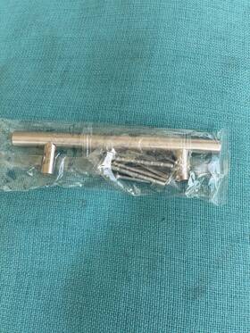 B074sd6233 Sunriver Brushed Stainless Steel Bar Pulls Silver Modern Cabinet Accent 20 Pack