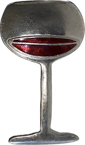Dw74026g Susan Maugenest Sf Vtg San Francisco Wine Glass Cabinet Knob Drawer Pulls Barware