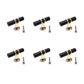 Susenya 2020sd0644 Knobs For Dresser Drawers6pack Drawer 1.97 Inch Length T Dra
