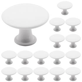 Sw20230525-002 Swzhai 16 Pcs White Cabinet Knobs Round Dresser Knob Kitchen Drawer Single Hole