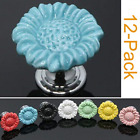 Synchkg113395 Sunkni Pack Flower Knobs For Dresser Drawers Kitchen 712395757468