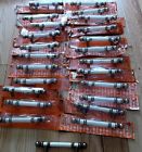 T-743 Amerock Charter 24 Handles Country White Door Cw Pulls Vintage Cast Die