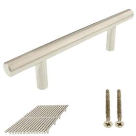 Tb-senroca 602318082145 30 Pack Brushed Nickel Cabinet Pulls - 3 Inch Stainless Steel Hand
