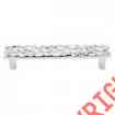 Tk307pn Tk307 16 Cobblestone Series Center 7-9 Pitted Nickel Polished Knobs Top