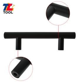 Tl2953638 Tool Library 20pcs 5inch Black Stainless Steel T Bar Pulls Knobs Handles Cabinet Door Kitchen