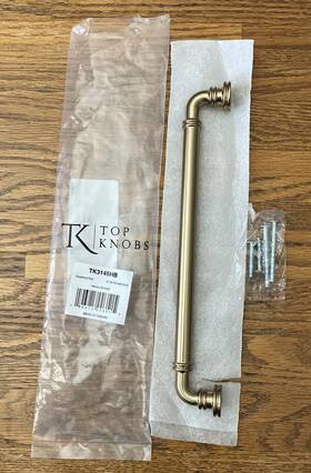 Tk3145hb Top Knobs 196275003515 Barrow Pull 8-13/16 Inch Center To Handle Model New