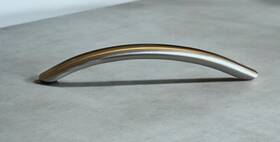 4-top Top Knobs 840355004281 Cabinet Pulls Curved Wire Pull Brushed Satin Nickel 5-1/16 Inch M428 Nip