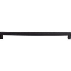 M1840 Top Knobs Nouveau Iii Collection 12inch Square Bar Pull Flat Black