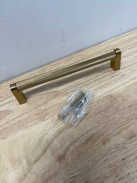 M2603 Top Knobs Bar Pull 6-5/16 Inch Center Cabinet Handle - Honey Bronze
