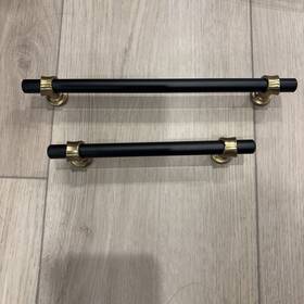 M2716 Top Knobs Black And Honey Bronze Finish 13 5 1/16 Inch 3 7 9/16 New