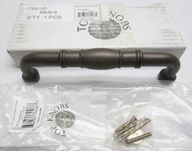 M846-8 Top Knobs New Normandy 8 Inch C-c Handle Appliance Door Pull Patine Rouge Finish