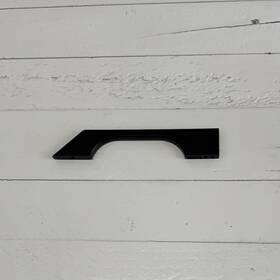 Tk14blk Top Knobs Pack Of 25 Tapered 5 Inch Centers Bar Cabinet Pull Flat Black