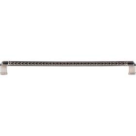 Tk207pn Top Knobs Tower Bridge Pull 12 Inch C-c Polished Nickel