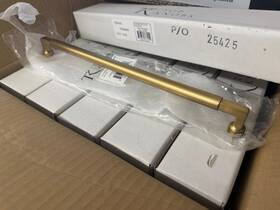 Tk3096hb Top Knobs New Cumberland Pull 12 Inch C-c -honey Bronze