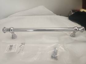 Tk3127pc Top Knobs Ormonde Appliance Pull 12 Inch C-c - Polished Chrome