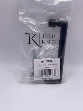 Tk3132blk Top Knobs Florham 3 3/4 Inch Center To Bar Pull Flat Black