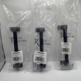 Tk3163blk Top Knobs Harrison 5 1/16 Inch Center To Bar Pull Flat Black