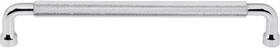 Tk3265pc Top Knobs Knob Garrison Knurled Bar Pull Cabinet Handle Polished Chrome 7 9/16 Inch