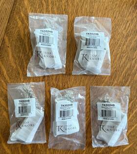 Top Knobs Tk552hb Glacier Pull 2 Inch Honey Bronze 5 Unopened Packages. Low Price