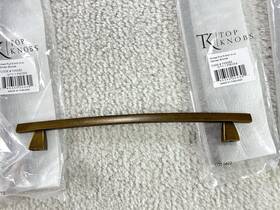 Tk5gbz Top Knobs Center Arched Pull Finish 8 Inch C-c German Bronze Lot Of 10