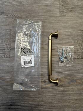 Tk804hb Top Knobs Cabinet Kara Pull 6 5/16 Inch C-c Honey Bronze