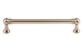 Tk804pn Top Knobs Kara 6-5/16 Inch C-c Cabinet Pull Handle In Polished Nickel