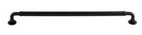 Tk827blk Top Knobs Serene Collection 12 Inch C To Lily Cabinet Pull - Flat Black