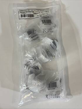 Tk880-hb Top Knobs Lot Of 7 Tk880hb Brixton Rimmed Cabinet Knob Honey Bronze 1-1/4 Inch