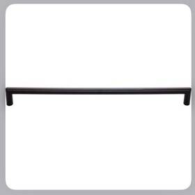 Tk946blk Top Knobs Kinney Pull 12 Inch C-c - Flat Black