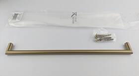 Tk946hb Top Knobs - Kinney 12 Inch Center Handle Cabinet Pull Honey Bronze