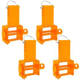 G-k1hsa Towallmark Trailer Stake Pocket Winch Heavy Duty Orange 4 Pack