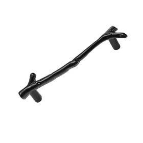 0723 Txinmin Home 740306666530 2 Pack Black Twig Pulls Branch Zinc Alloy Decorative Cabinet Wardrobe Furnitu