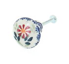 U001-js14 Manufaktura Blue Rose Polish Pottery Garden Bouquet Drawer 680063491368
