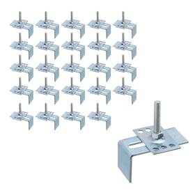 Dyx09112055 Utalind 24 Pack Undermount Sink Clips Kitchen Brackets Basin For Bathroom