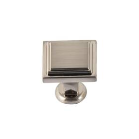 Hw448bn Utopia Alley Valetta Cabinet Ring Knob - Brushed Nickel Metal Drawer 0.94 Inch
