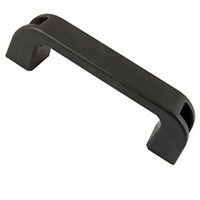 A11081400ux0074 Uxcell Door Cabinet Black Plastic Rectangular Pull Handle 5.2inch