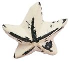 Ve018-2 Nautical Tropical Imports Distress Cream Iron Starfish Shaped Drawer Knob