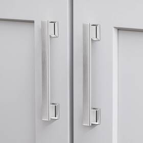 Vehcil 737917610083 20 Pack Brushed Nickel Cabinet Pulls 5 Inch 128mm Kitchen Handles Draw