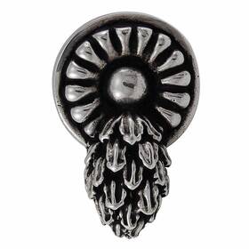K1095-as Vicenza Hardware Designs K1095 Pineapple Pendant Pull Antique Silver - Sforza Collection