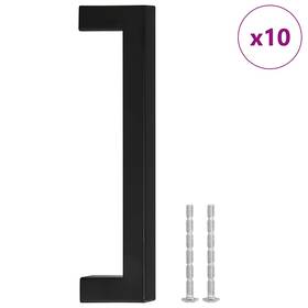155398 Vidaxl Cabinet Handles Kitchen Lockable Door Cupboard Handle Stainless Steel