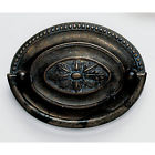 9638-82 Vintage Brass Pull 2 9 Omnia " Center Oval Cabinet Drop 16
