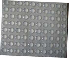 Vovov 717080641138 200 Pack Small Clear 6mm Dia X 2mm H Round Cabinet And Furniture