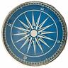 W37a Shabby Restore Nautical Boat Compass Glass Knob For Dresser Drawers