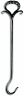 W9y-adm-dmp-04 Minuteman International Wrought Iron Damper Pull Black New 719908995201