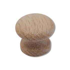 9212.00 Waddell Oak-25 Round Cabinet Knob 2 In .5 Natural 25 Pk