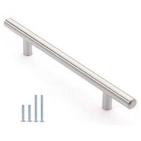 Wang-data 603658199753 Wang-date 30 Pack 12mm Stainless Steel T-bar Cabinet Handles 4 Inch Length