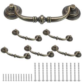 Waz240425061 Waziaqoc 6pcs Antique Brozne Bronze 4.3 Inch /110mm Hole Center